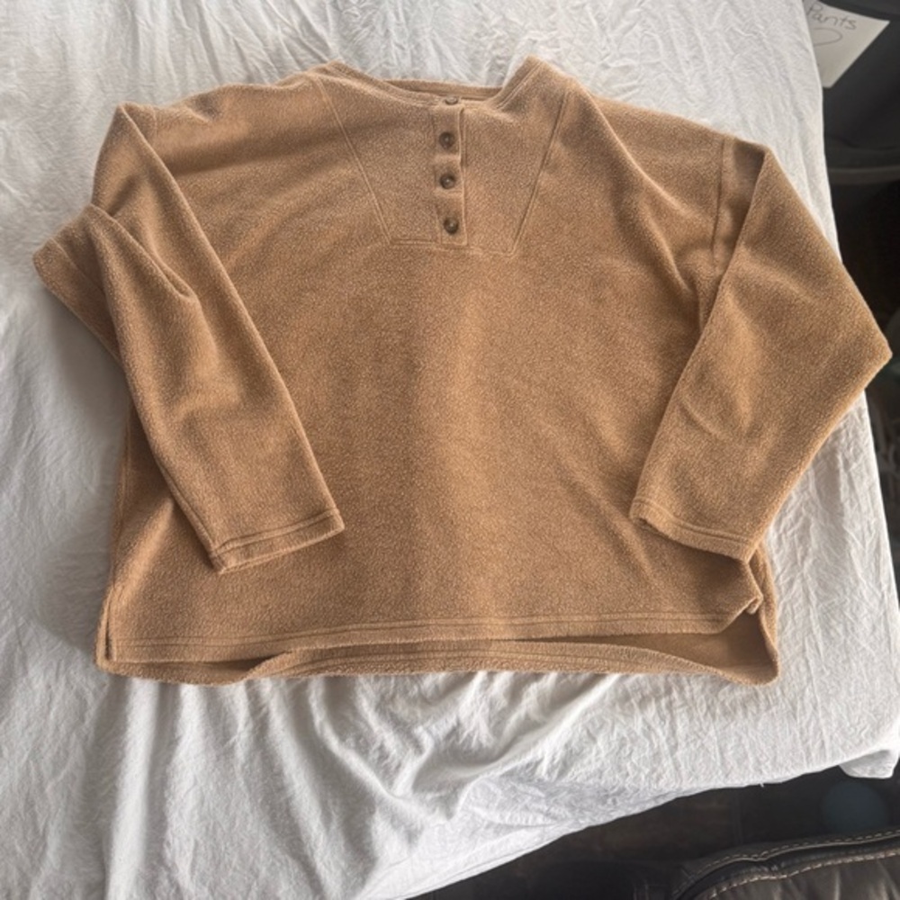 Madewell Cozy Tan Women's Sweater Medium